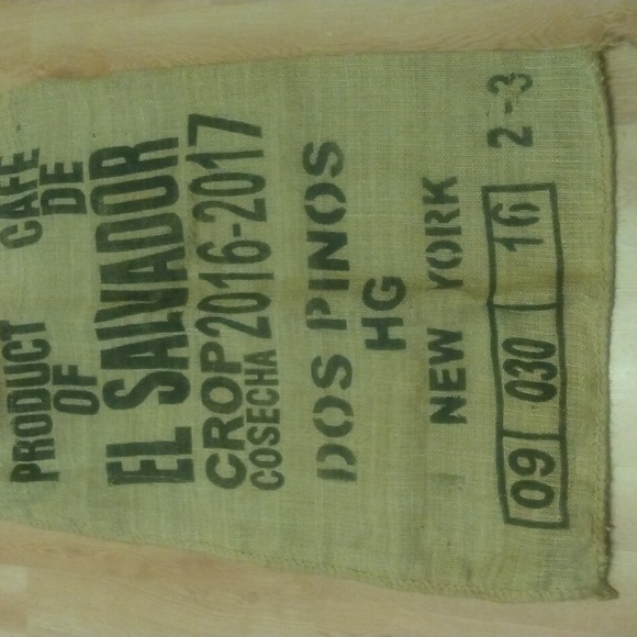 Coffee Bean Burlap Gunny Sack One Bag 38” x 27” Large - Picture 2 of 3